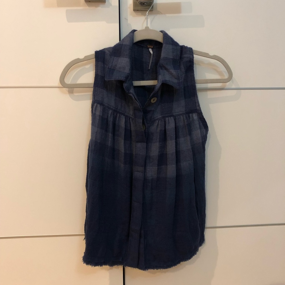 Free People Button Down
